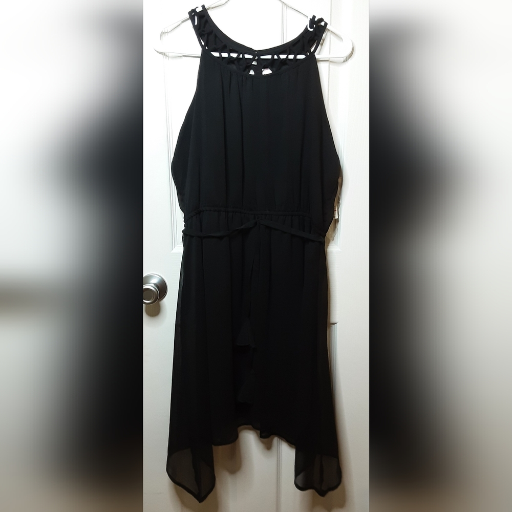 NWT Juniors Lattice Dress/Sleeveless Sz. XL (15-16)